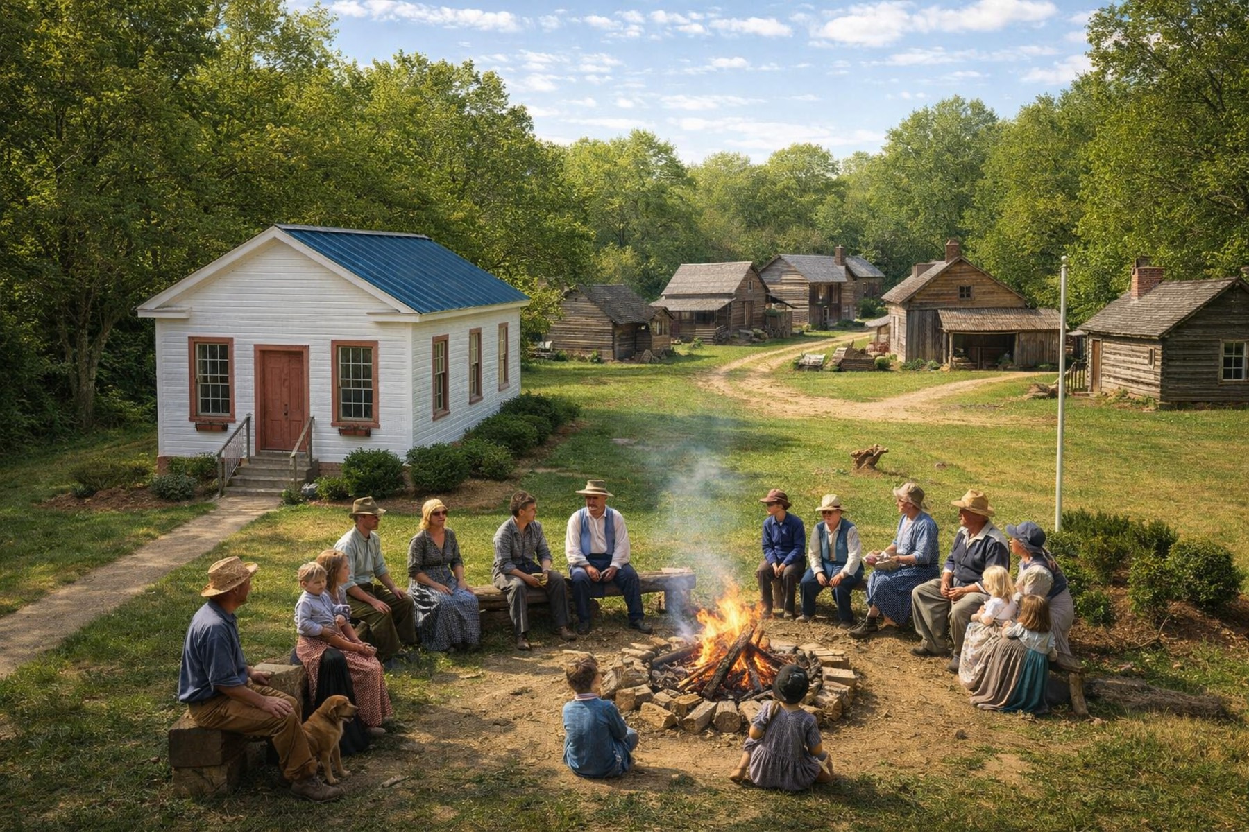 Waynesborough Historical Village