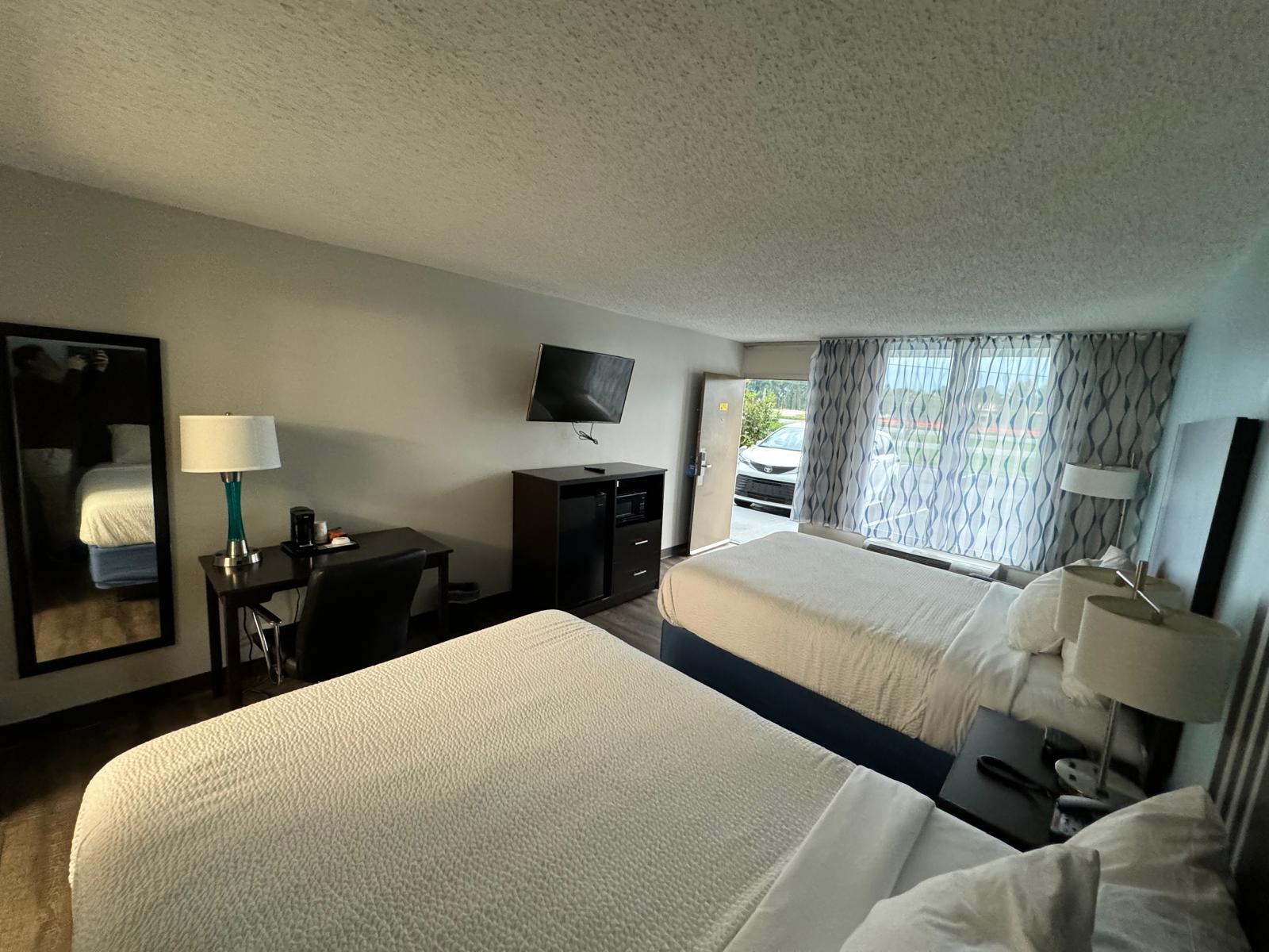 Comfortable Guest Room at Days Inn Goldsboro, NC